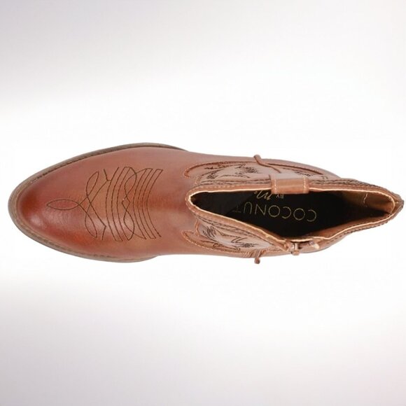 Coconuts by Matisse Pistol Cowboy Boots - Brown - Sz 10 - Picture 4 of 8